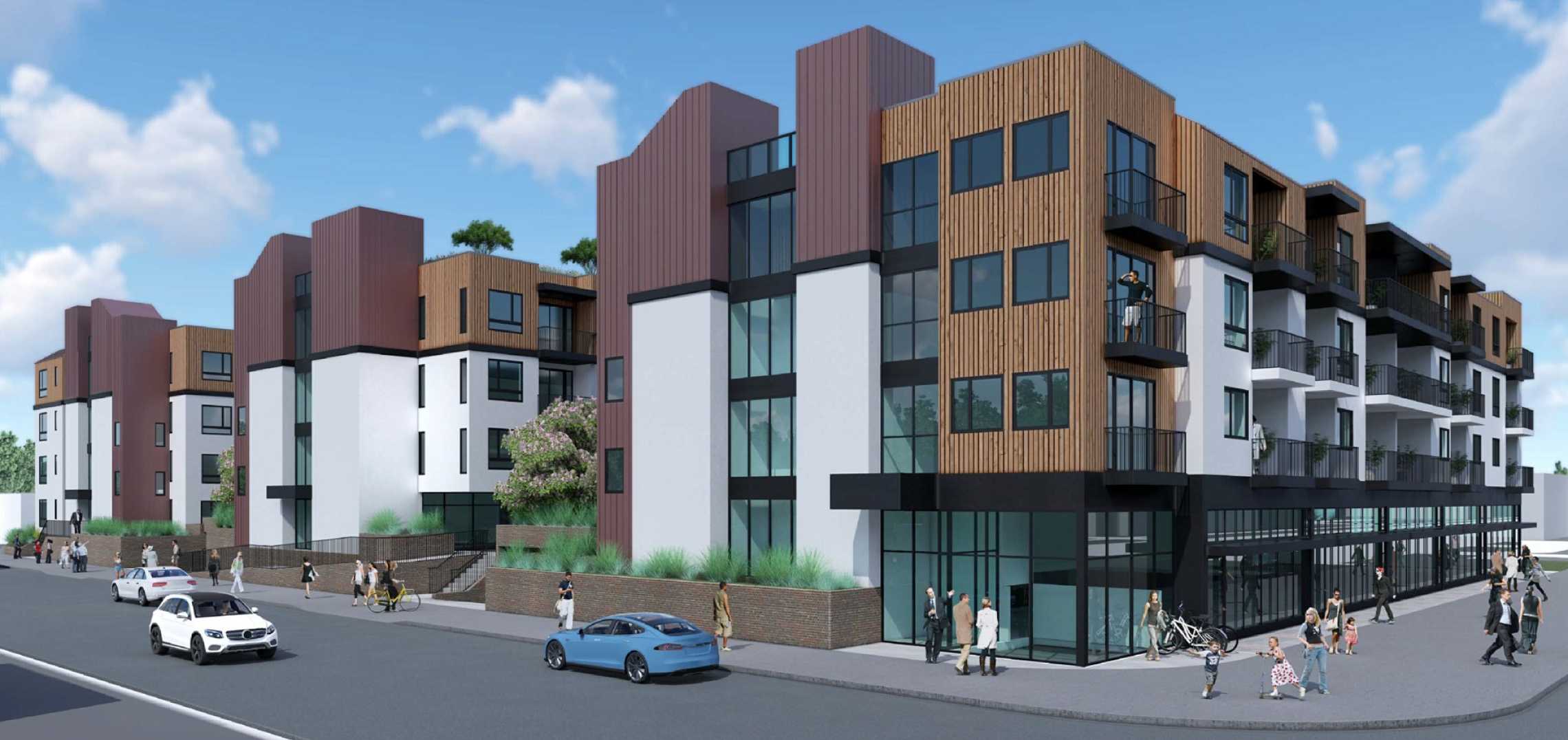 Mixeduse apartment complex planned at 16955 Sherman Way in Lake Balboa